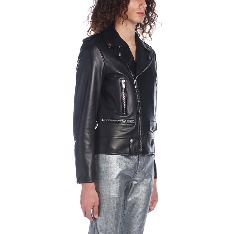 Куртка Saint Laurent Classic Zip Jacket Black - изображение 6