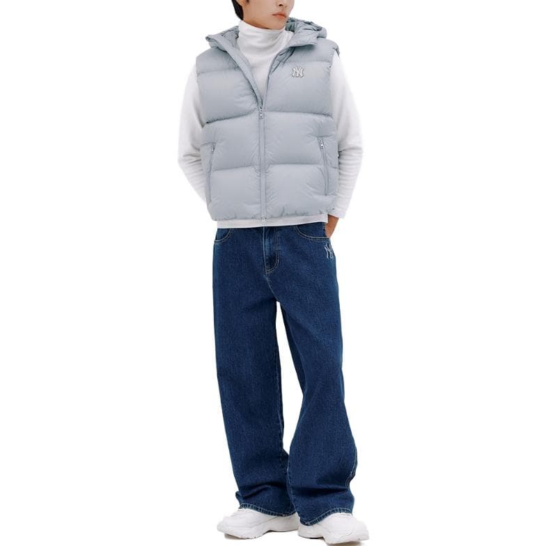 Куртка MLB Basic Hooded Heavy Down Jacket Vest The New York Yankees - изображение 2