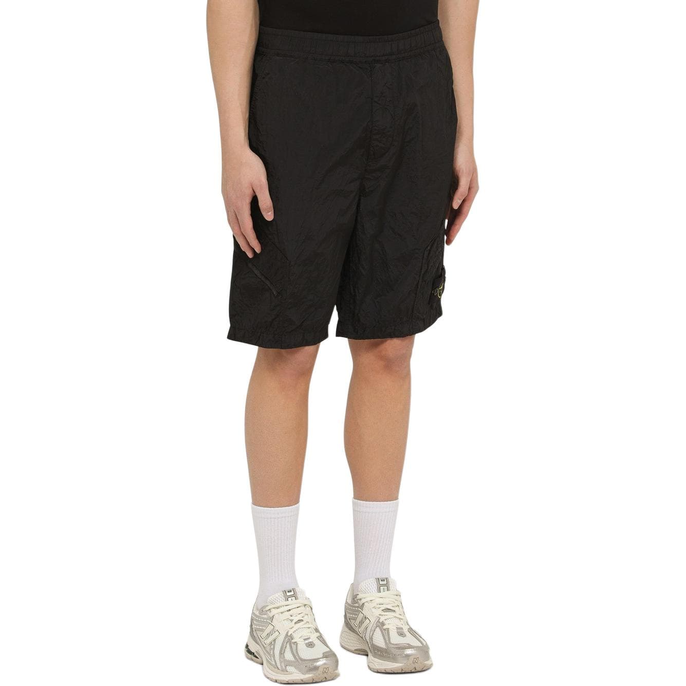 Шорты Stone Island Nylon Metal Shorts Black - изображение 2