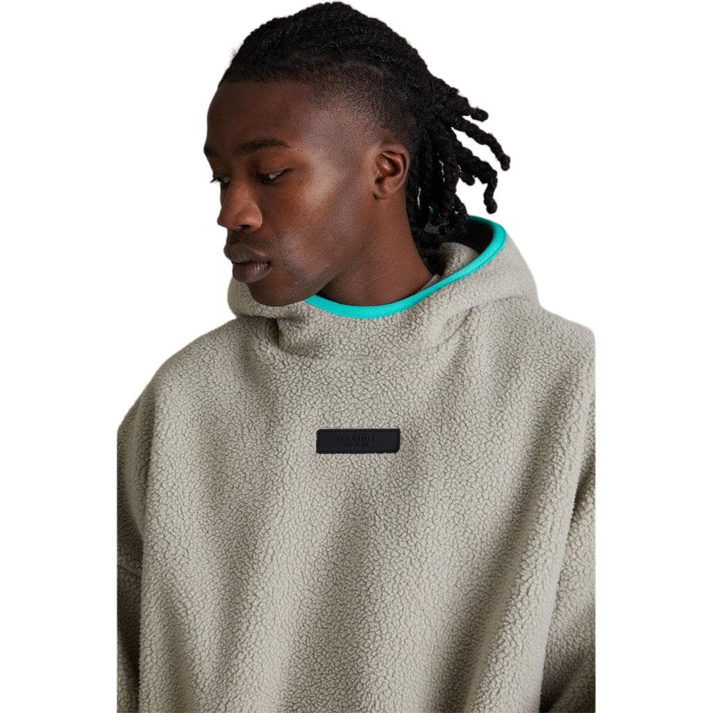 Худи Fear of God Essentials SS24 drop2 Pullover Hoodie Seal - изображение 3