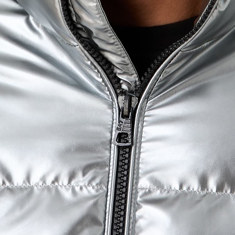 Зимняя куртка пуховик Emporio Armani EA7 Silver - изображение 5