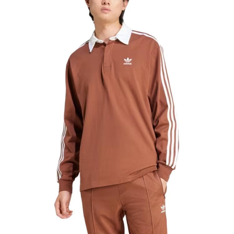 Поло adidas Originals Polo Brown - изображение 2