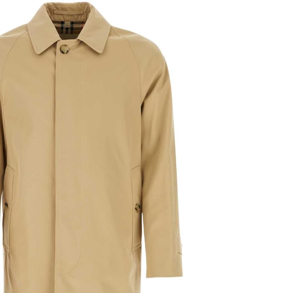 Ветровка Burberry Single-Breasted Trench Coat Beige - изображение 6