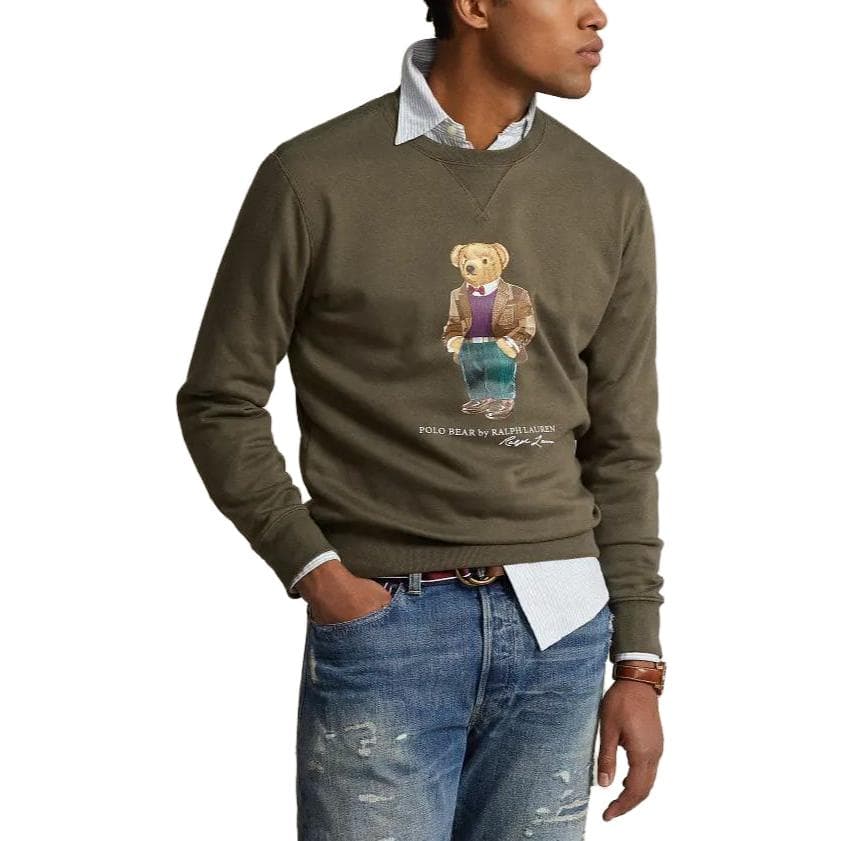 Кофта Polo Ralph Lauren FW23 Polo Bear Fleece Sweatshirt - изображение 3