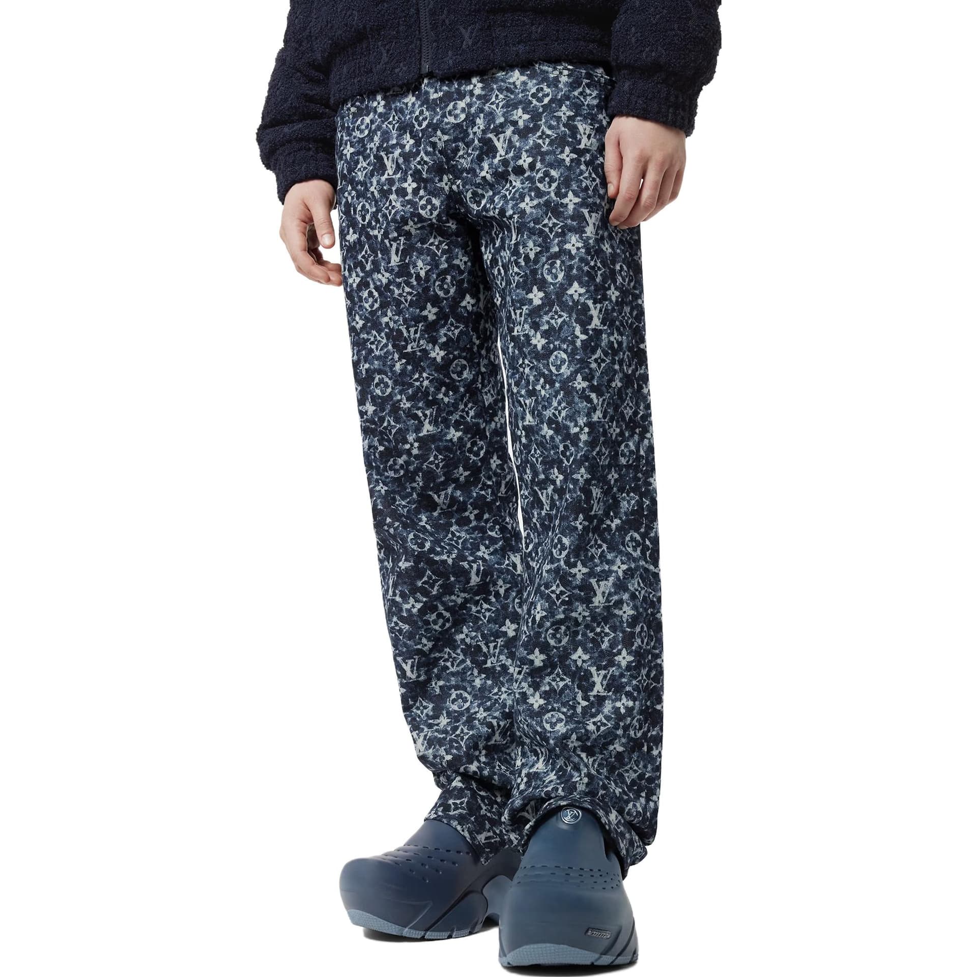 Штаны Louis Vuitton FW23 Denim Jeans Blue - изображение 3