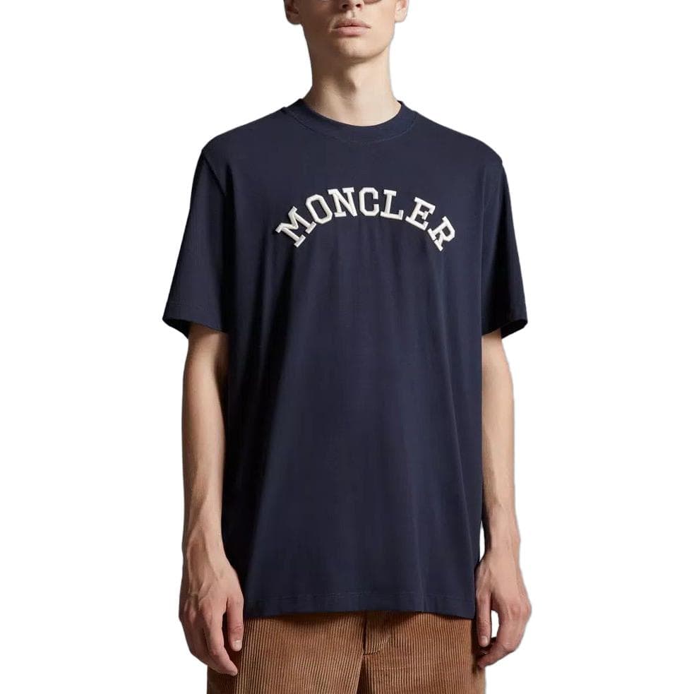 Футболка Moncler SS23 Embroidered Logo T-Shirt T - изображение 3