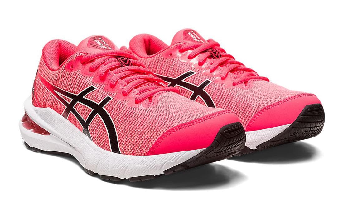 Кроссовки Asics GT 2000 11 Устойчивый к истиранию Отскок Дышащий Поддержка Низкий Верх Детская Беговая Обувь Розовая Унисекс - изображение 3