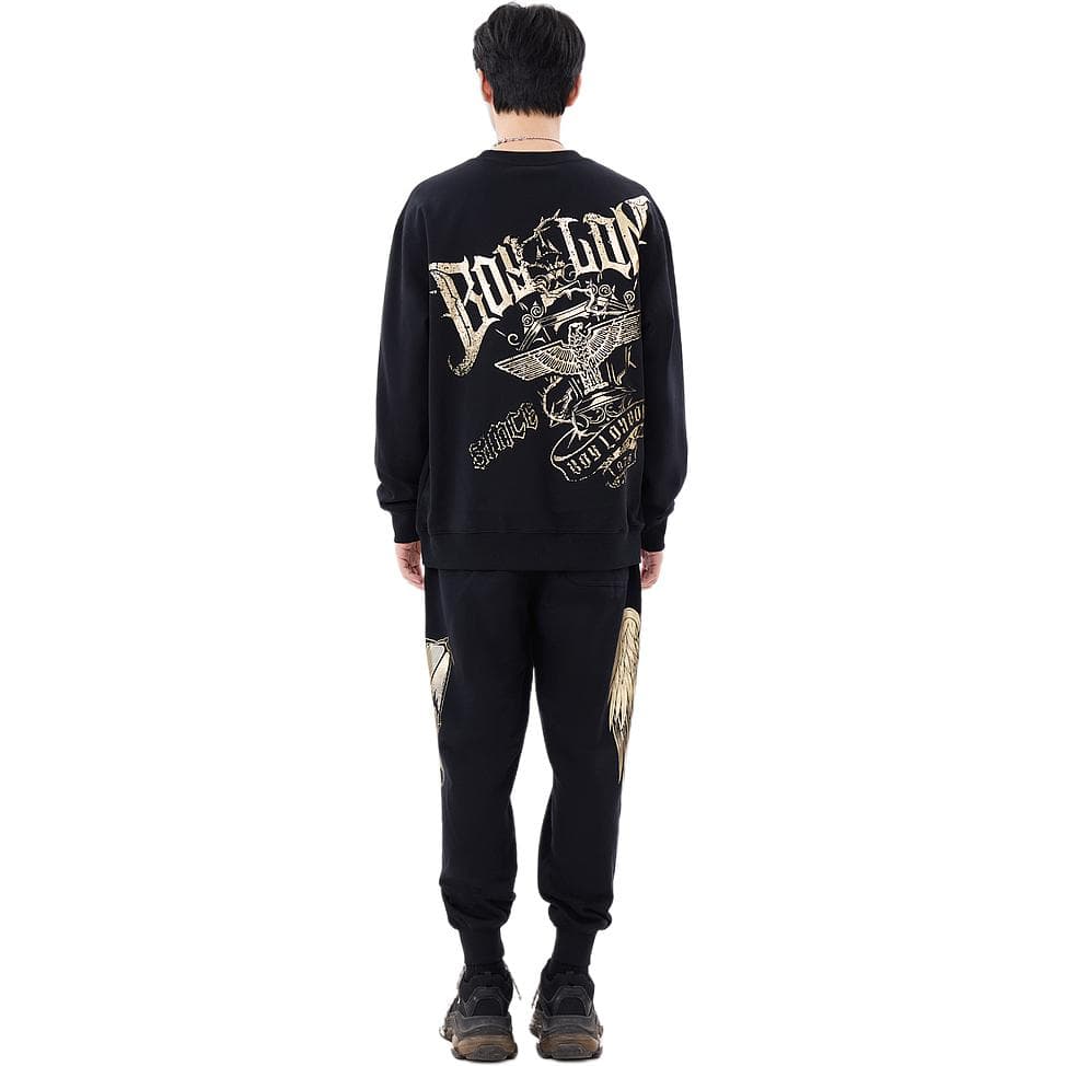 Кофта Boy London Eagle Logo Long Sleeve Sweatshirt Black - изображение 4