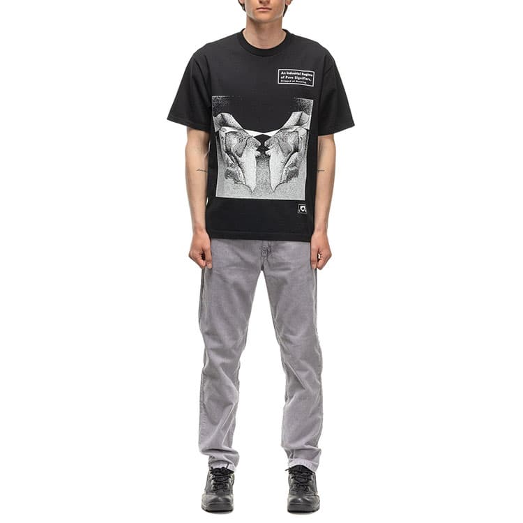Футболка Cav Empt SS22 Industrial Regime T-Shirt Black T - изображение 3