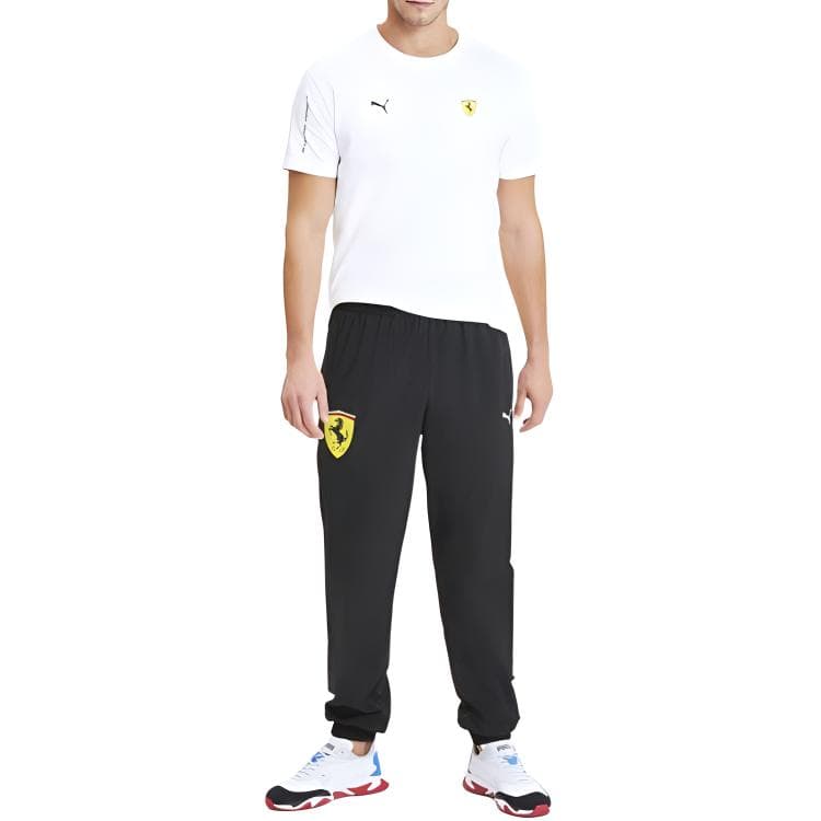 Штаны PUMA x FERRARI Повседневные штаны Мужские Черные - изображение 5