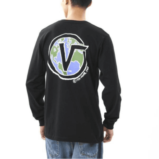 Кофта Vans Мужские черные свитшоты - изображение 3