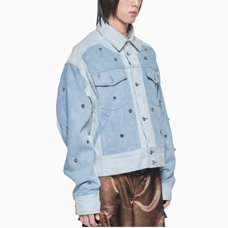 Джинсовая куртка FENG CHEN WANG SS22 - изображение 3
