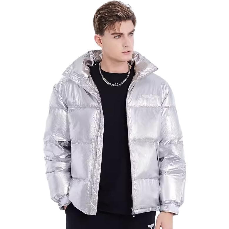 Зимняя куртка Boy London FW22 Silver - изображение 4
