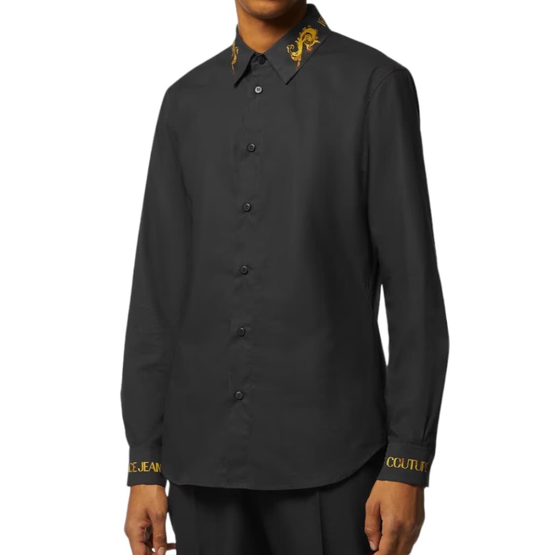 Рубашка VERSACE JEANS COUTURE SS24 Logo - изображение 4