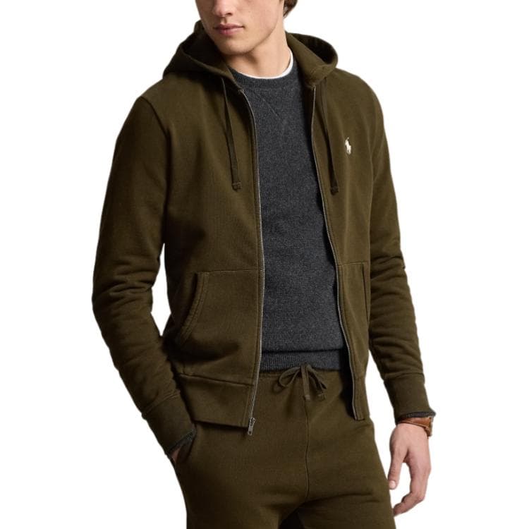 Худи Polo Ralph Lauren FW24 Толстовка Мужское Темно-лоденово-зеленое - изображение 4