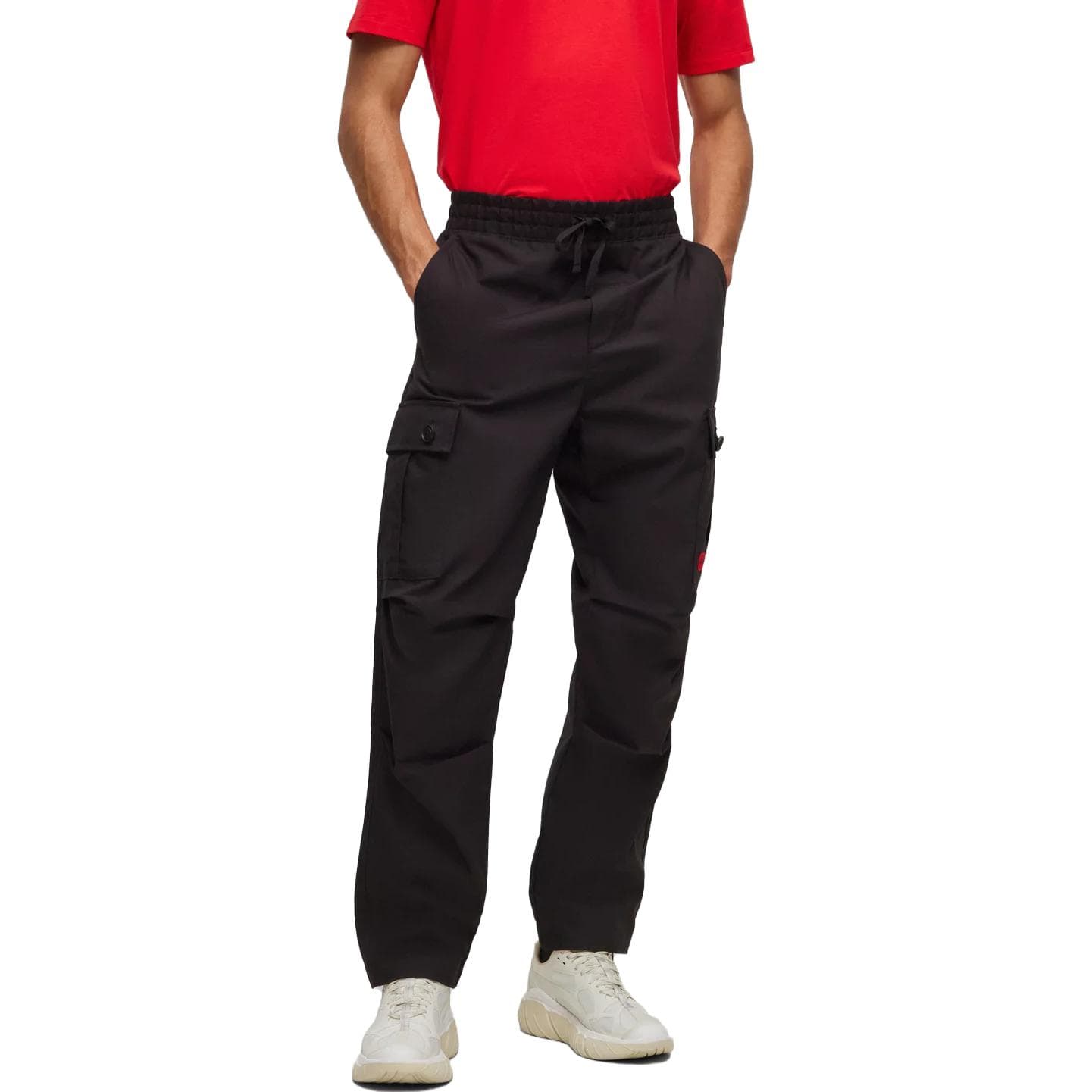 Штаны HUGO BOSS Regular-Fit Cargo Trousers In Ripstop Cotton - изображение 3