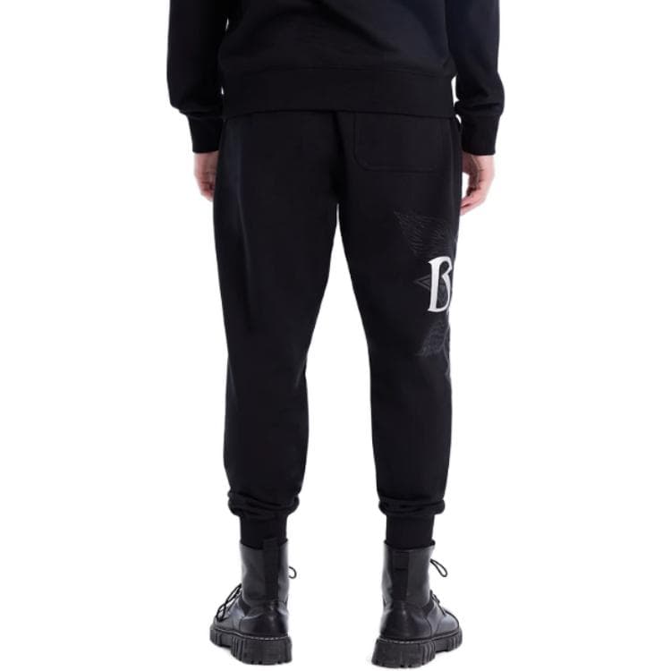 Штаны Boy London Спортивные трикотажные штаны унисекс черные - изображение 4