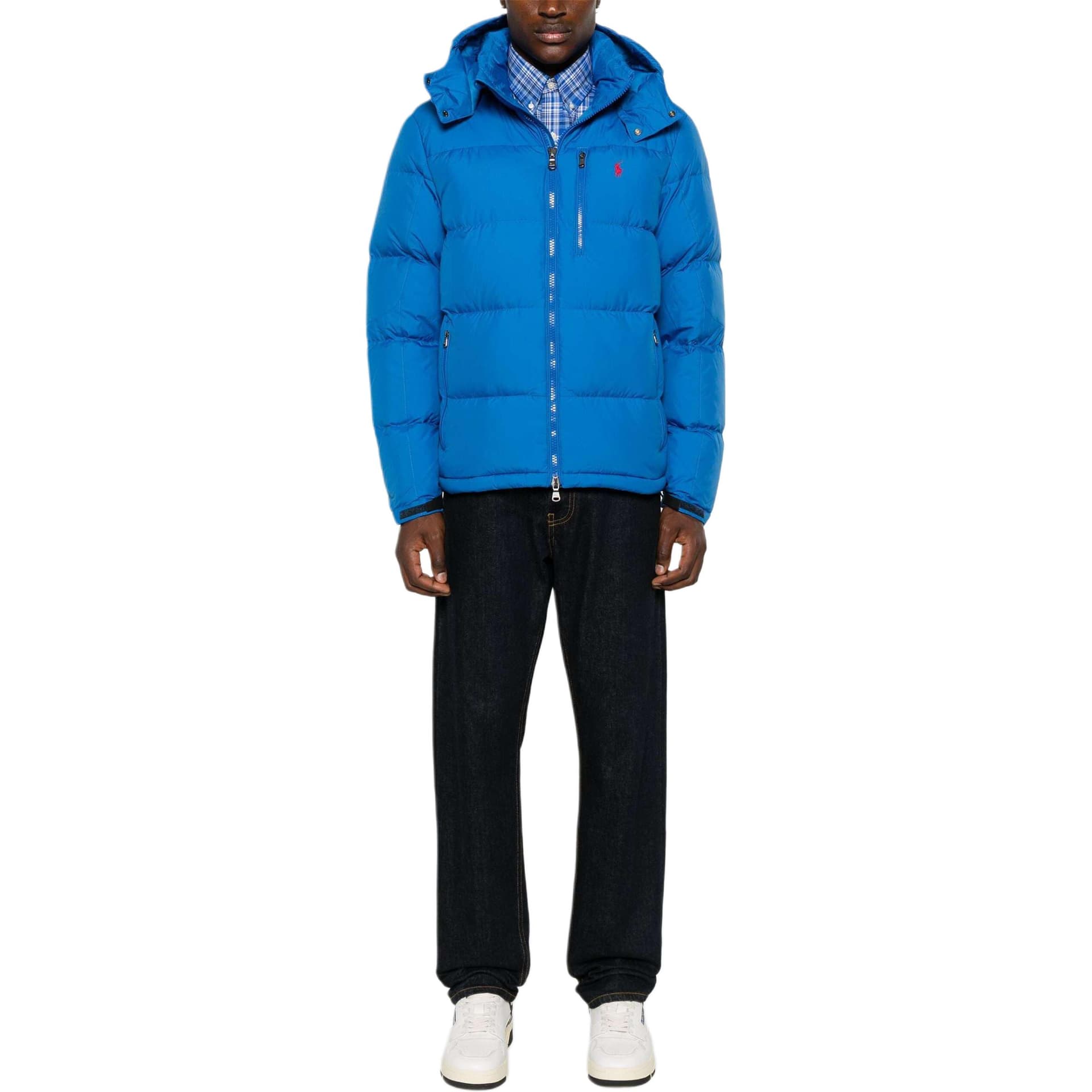 Зимняя куртка Polo Ralph Lauren SS24 Пуховик Мужской Синий - изображение 2