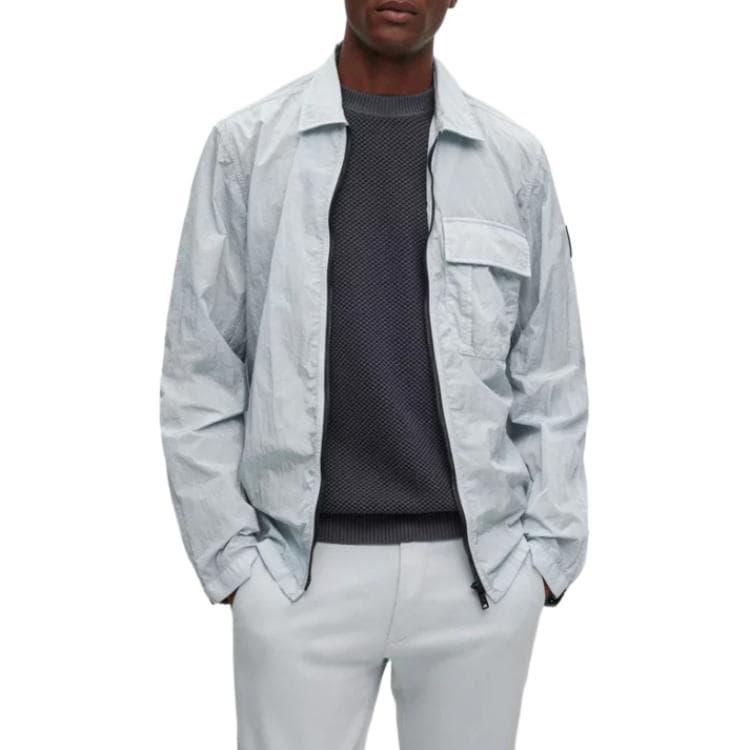 Куртка HUGO BOSS Куртки и Пальто Мужской Серый - изображение 2