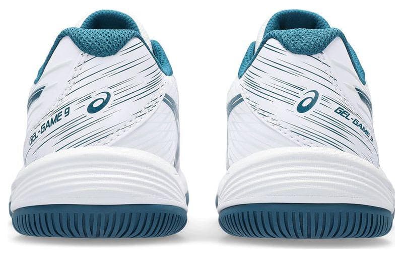 Asics Gel Game 9 GS Low Top Детская обувь Белый Синий Унисекс - изображение 4