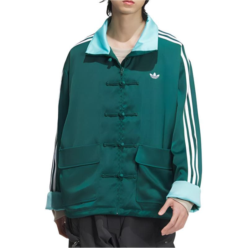 Куртка adidas Originals Cn Tt Satin Forest Green - изображение 5