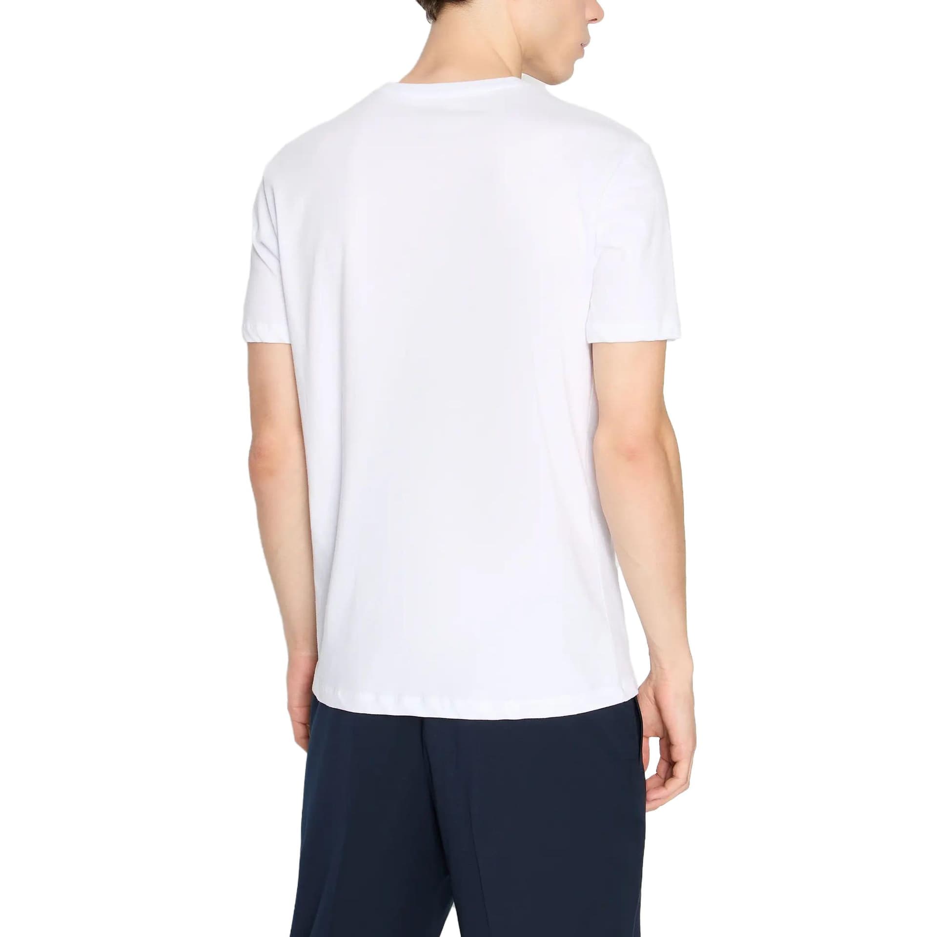 Футболка ARMANI EXCHANGE Белая Мужская Футболка - изображение 3