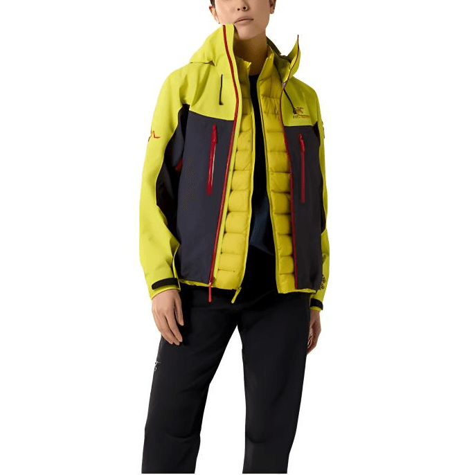 Демисезонная куртка Arcteryx Alpha SV GORE-TEX Yellow - изображение 3