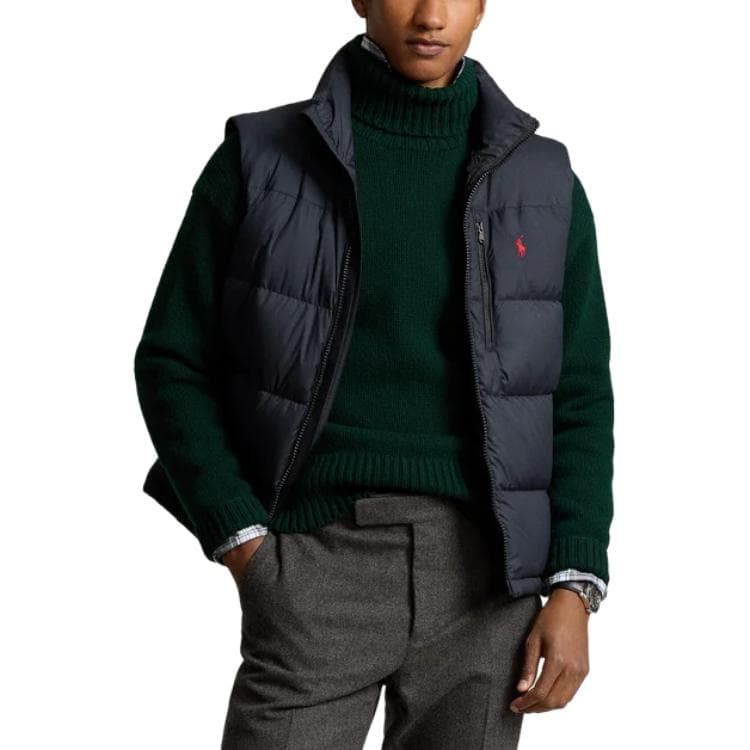 Куртка Polo Ralph Lauren Пуховый жилет Мужской Черный - изображение 3