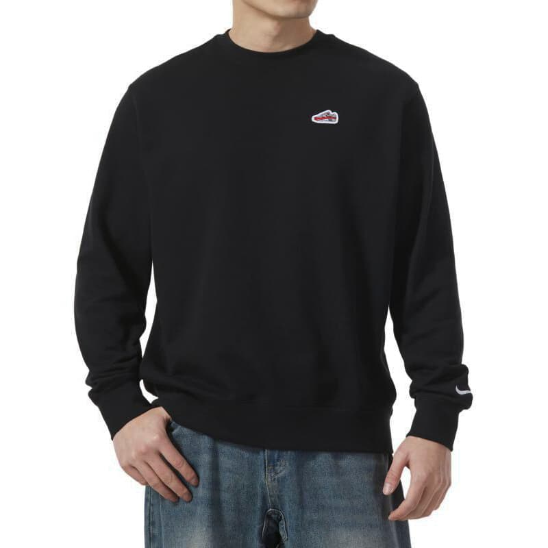 Кофта Nike Crewneck Sweatshirt Black - изображение 3