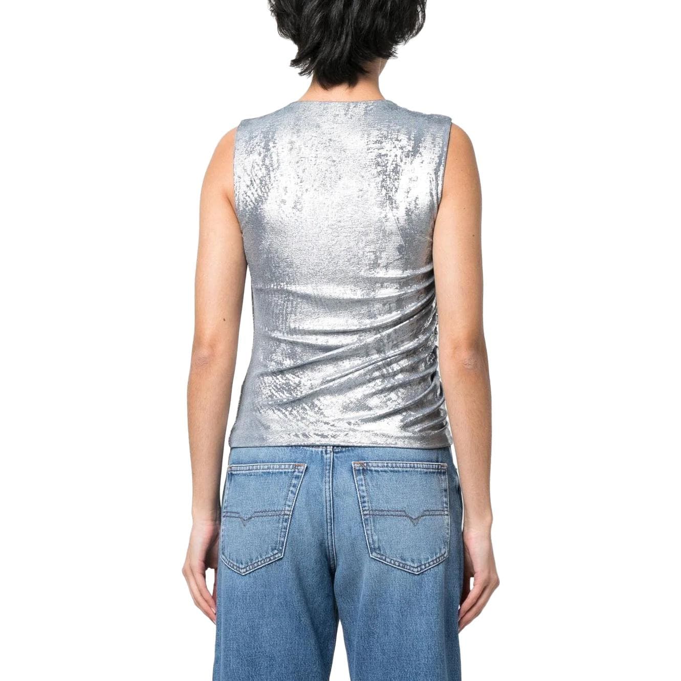 Майка DIESEL SS23 OVAL-DLogo - изображение 3