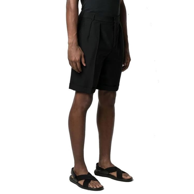 Шорты SAINT LAURENT SS21 Black Shorts - изображение 4