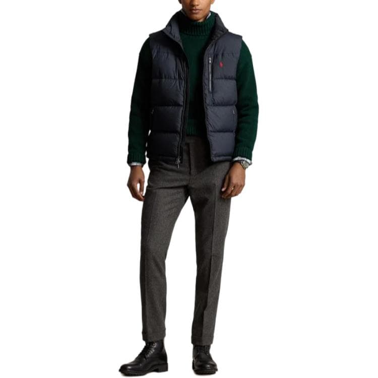 Куртка Polo Ralph Lauren Пуховый жилет Мужской Черный - изображение 2