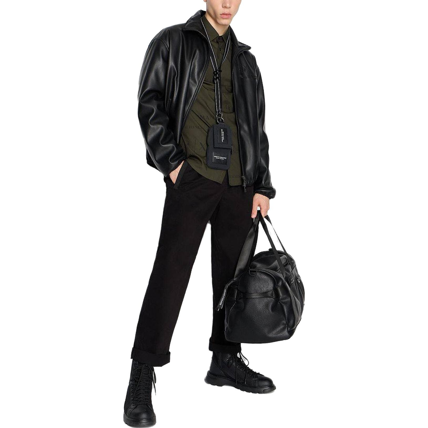 Рубашка ARMANI EXCHANGE FW23 Logo - изображение 4