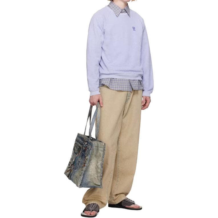 Худи Acne Studios Толстовка Мужское синее - изображение 4