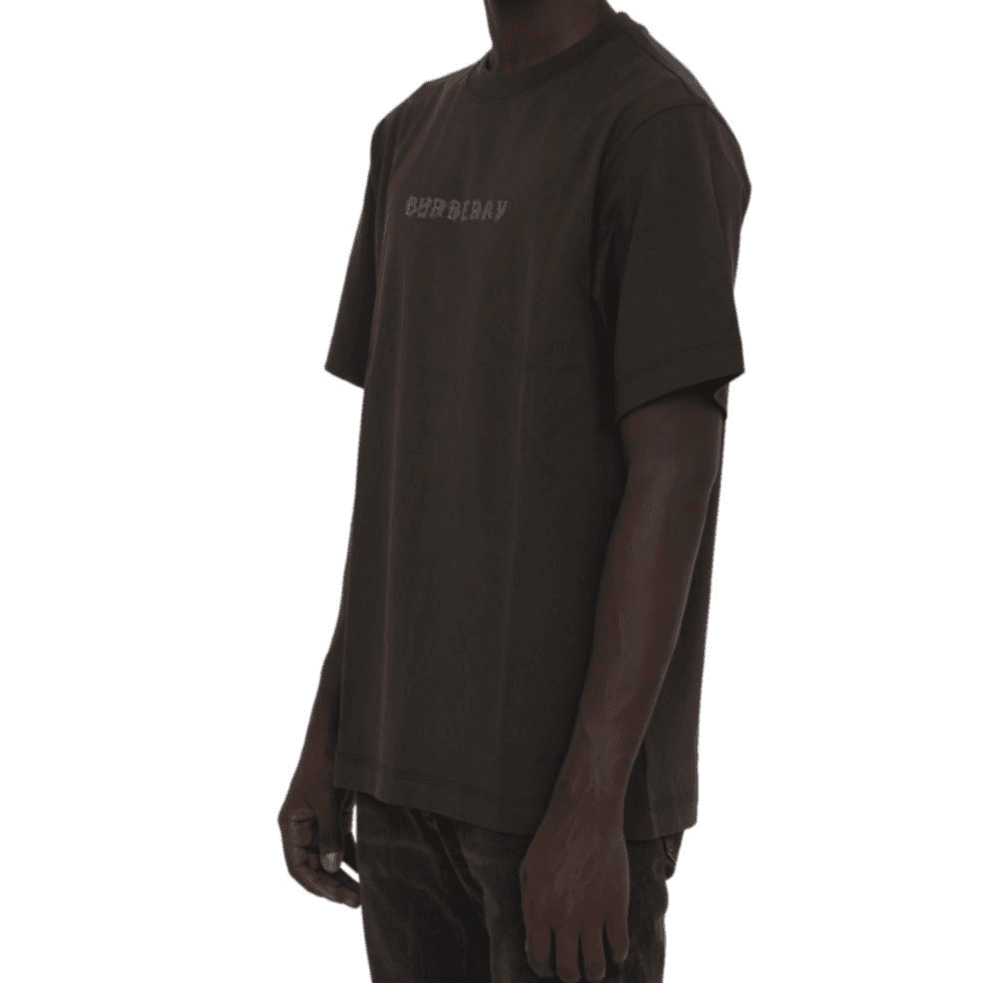 Футболка Burberry SS24 T Рубашка Мужская Кофейного Цвета - изображение 2