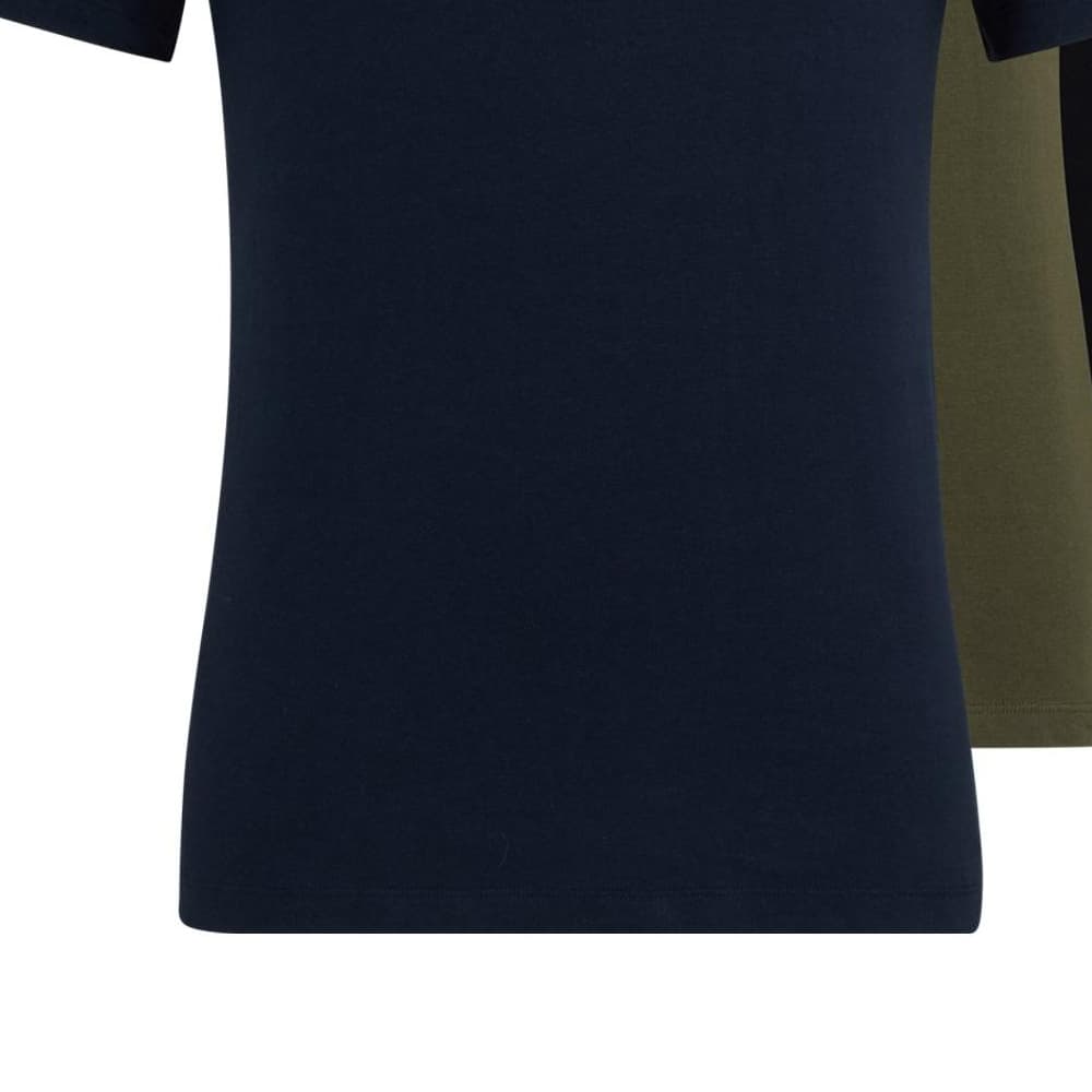 Футболка HUGO BOSS FW23 Three-Pack Of Branded Underwear T-Shirts In Cotton Jersey T 3 - изображение 3