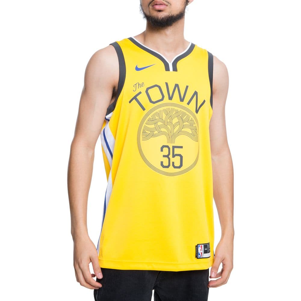 Баскетбольная майка Nike NBA Warriors Durant Jersey - изображение 3