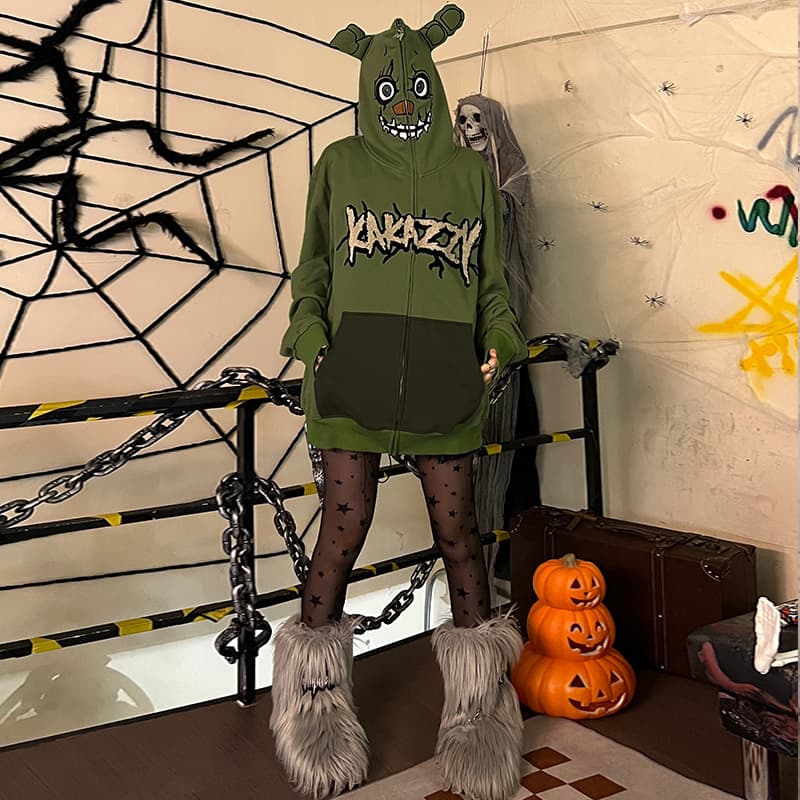 Худи KAKAZZY Hoodie Green - изображение 6