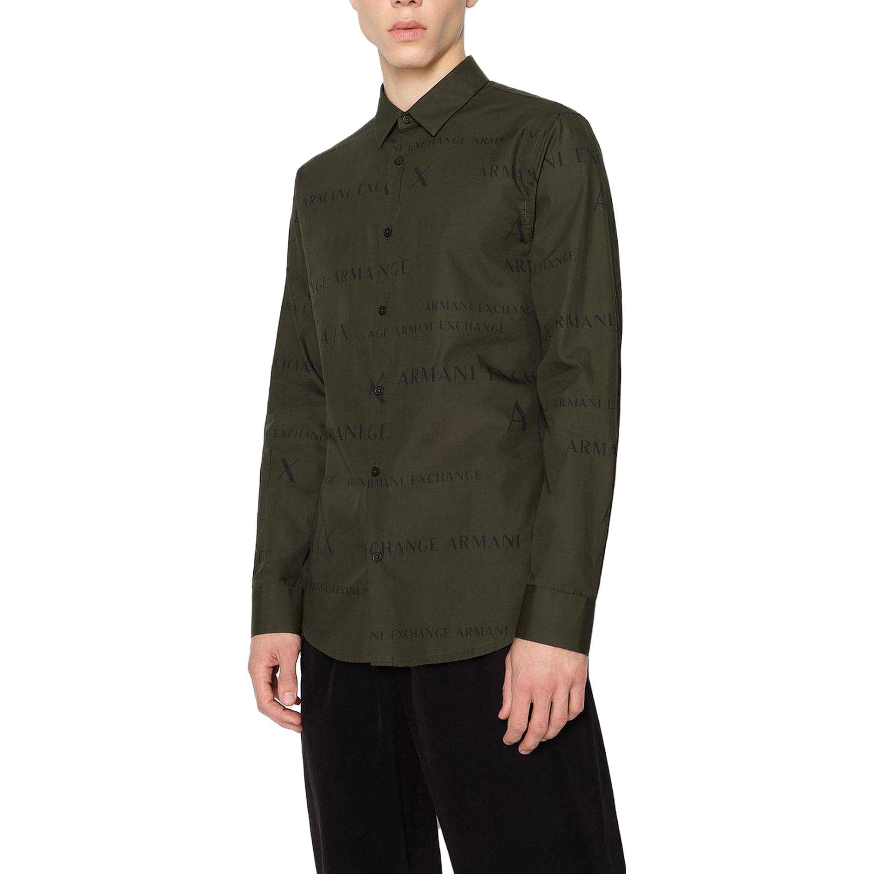 Рубашка ARMANI EXCHANGE FW23 Logo - изображение 2