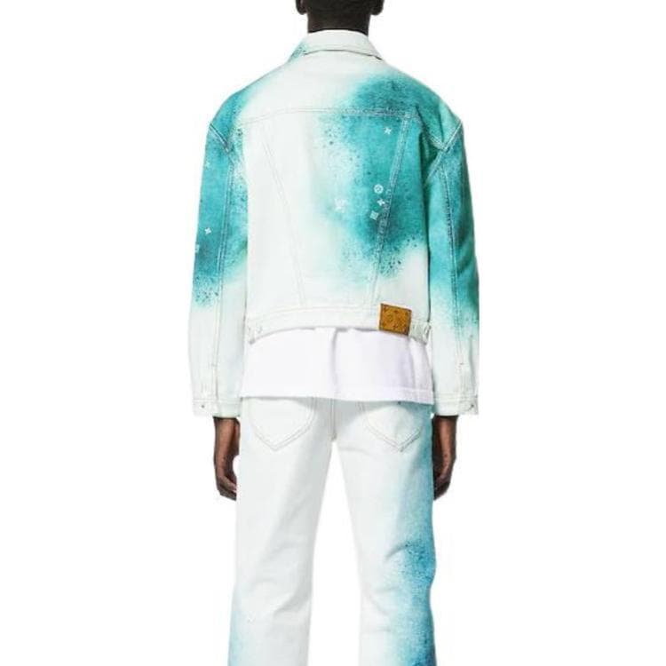 Джинсовая куртка Louis Vuitton SS23 Denim Jacket White - изображение 4