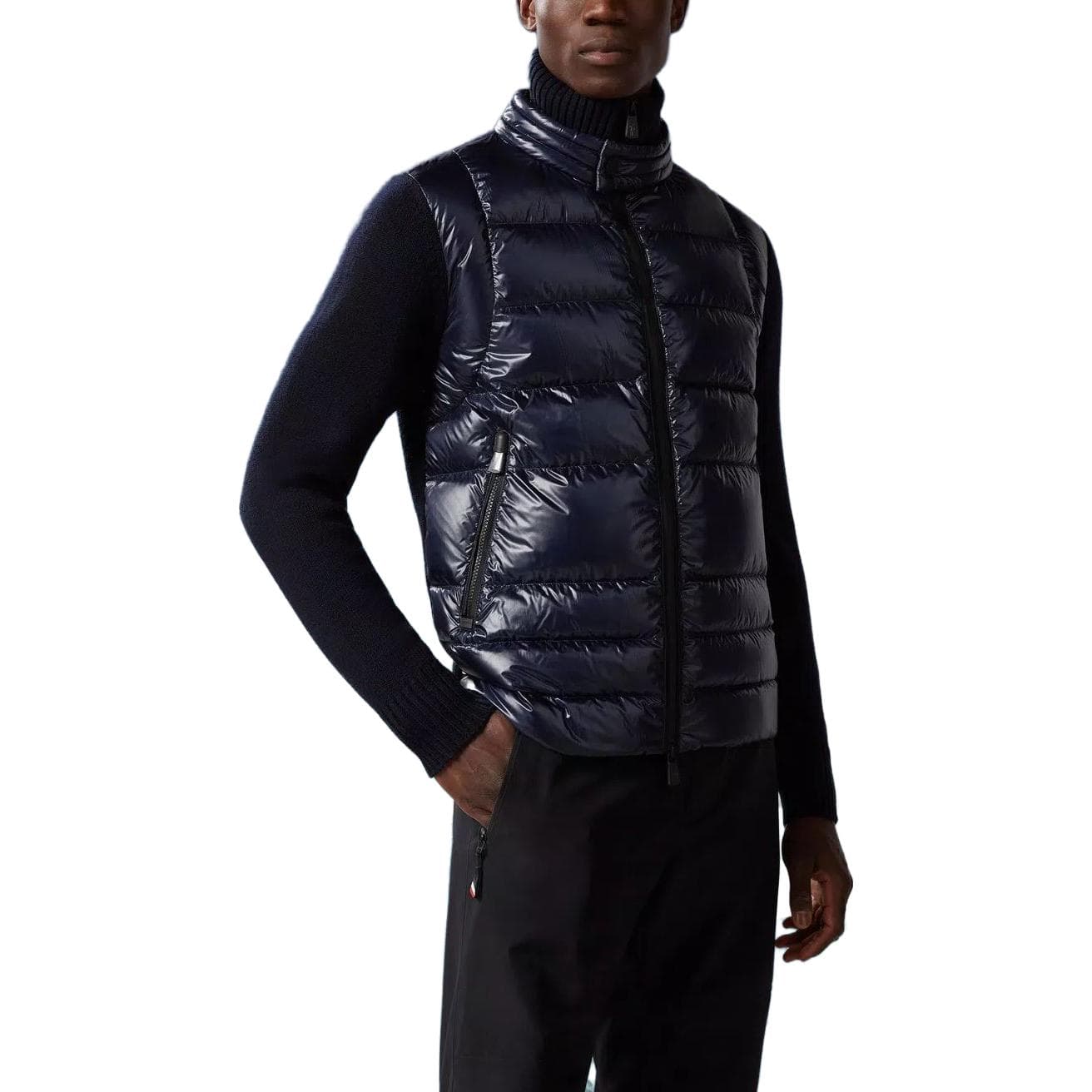 Зимняя куртка Moncler Padded Wool Zip-Up Cardigan - изображение 3