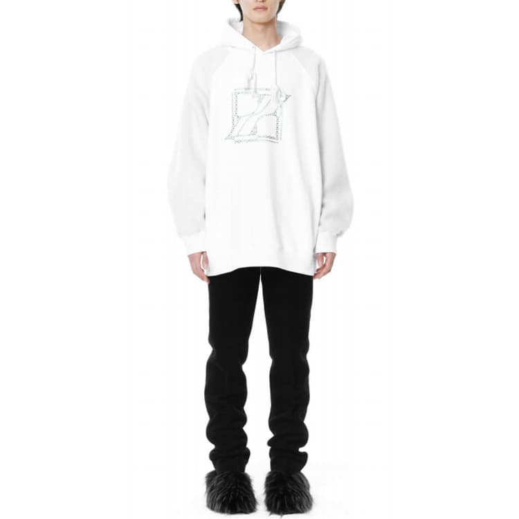 Худи WE11DONE FW21 Logo - изображение 2