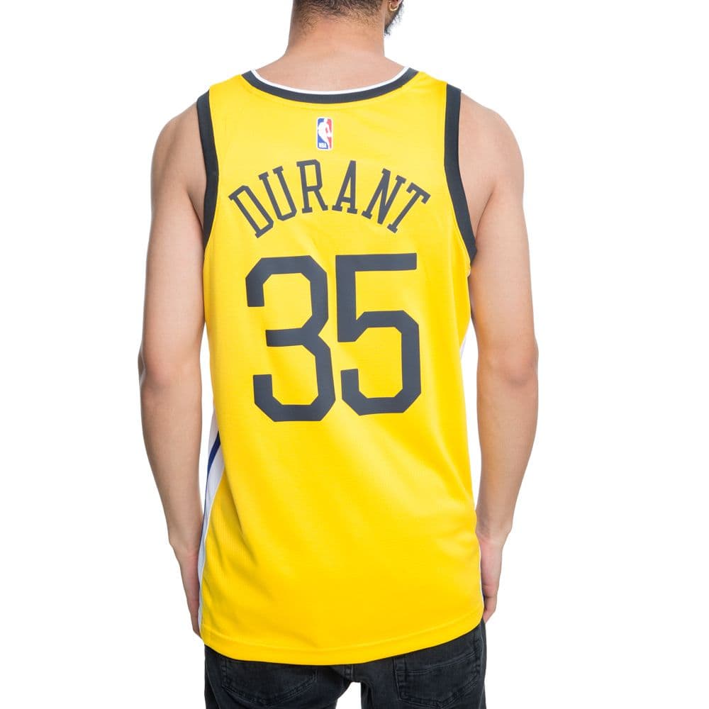 Баскетбольная майка Nike NBA Warriors Durant Jersey - изображение 5