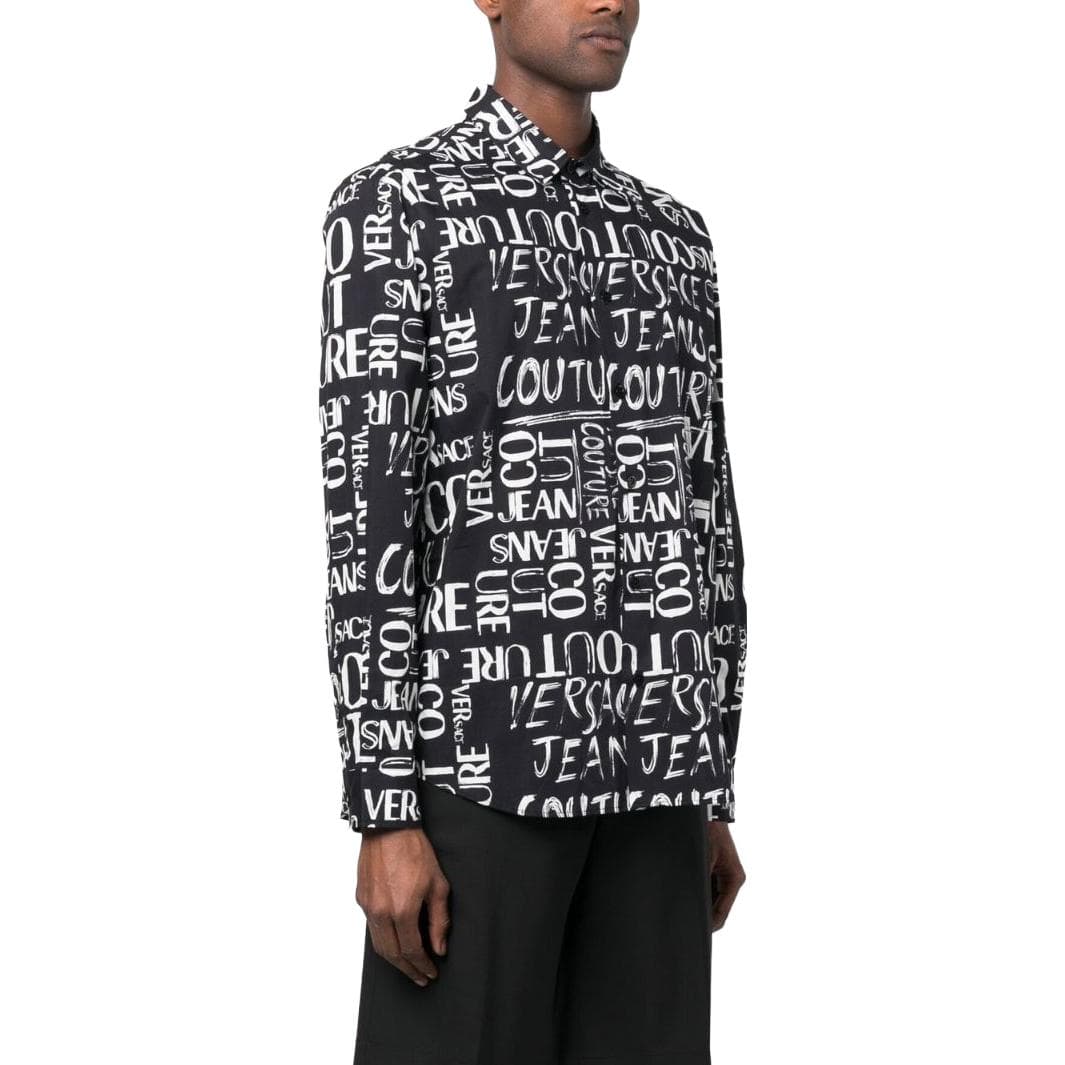 Рубашка VERSACE JEANS COUTURE SS23 Logo - изображение 4