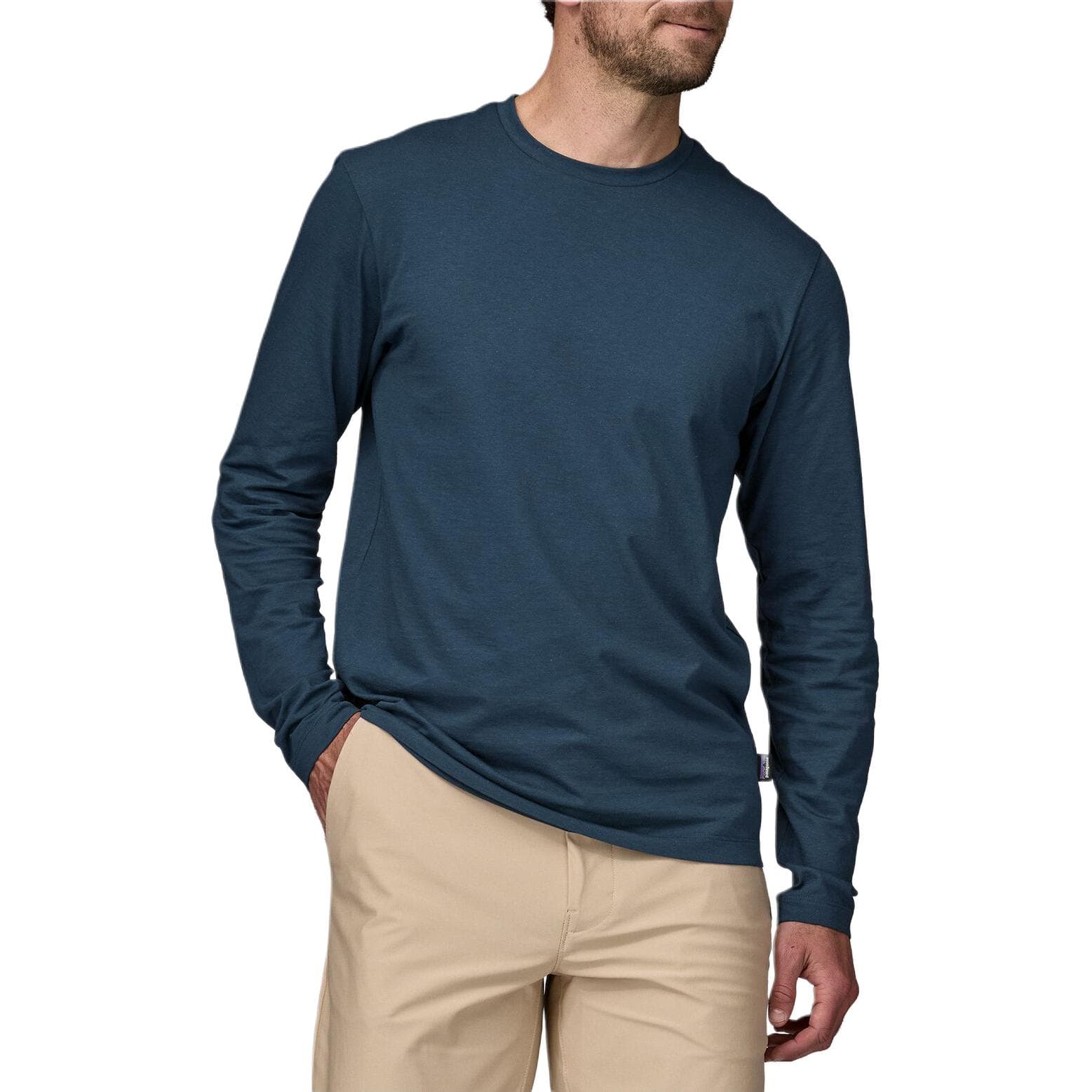 Кофта patagonia Long-Sleeved Essential Tee T - изображение 5