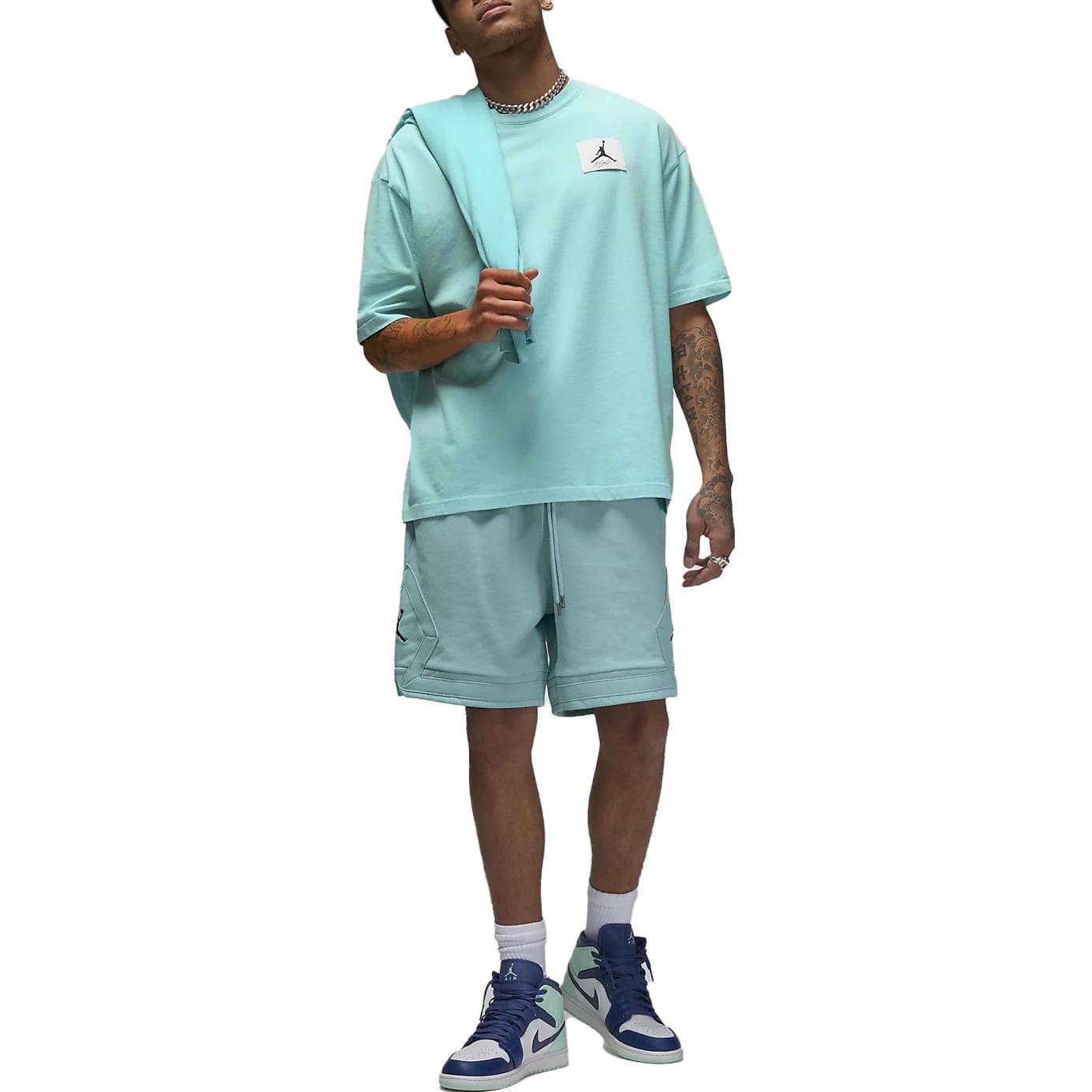 Футболка Jordan Flight Essential Light Blue - изображение 3