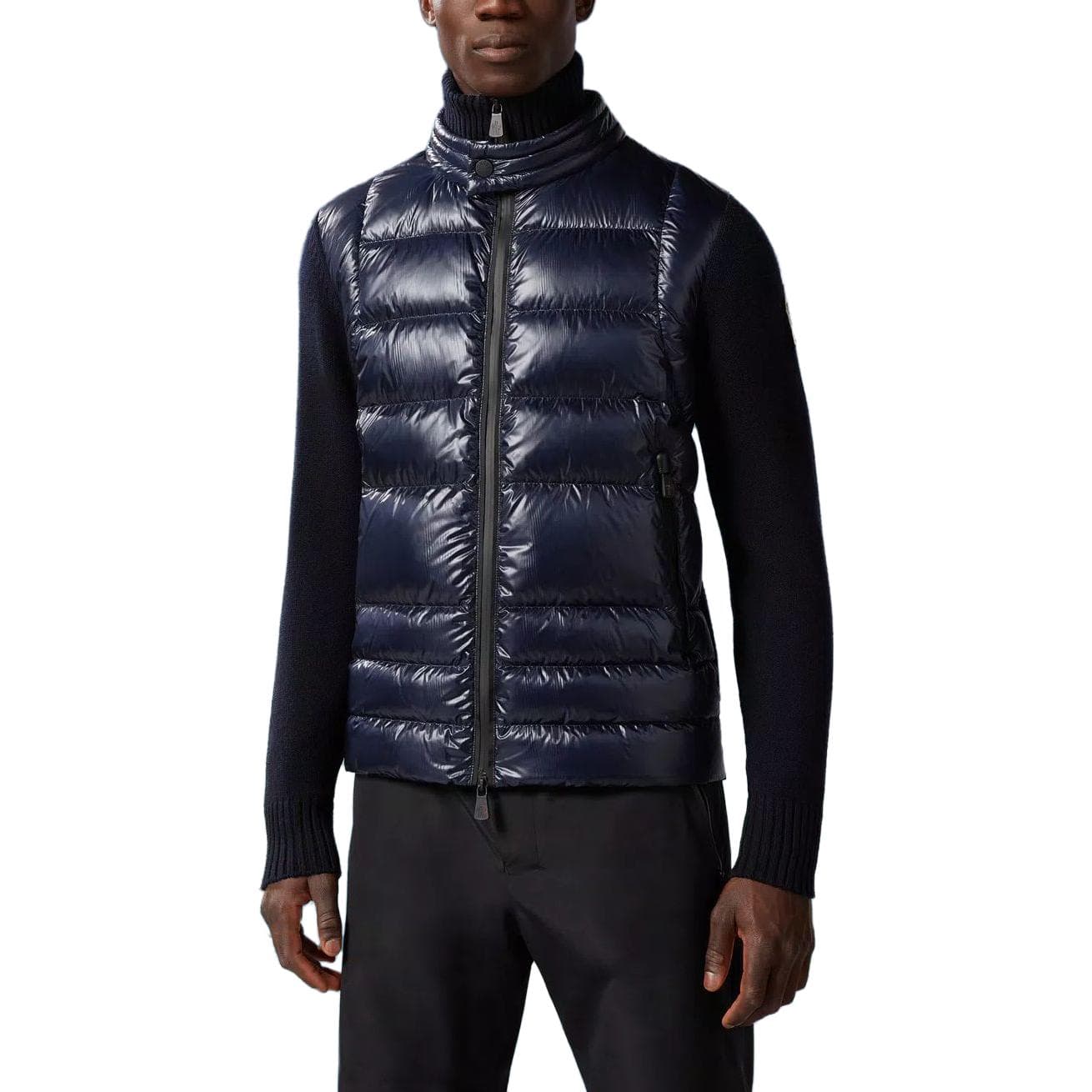 Зимняя куртка Moncler Padded Wool Zip-Up Cardigan - изображение 2