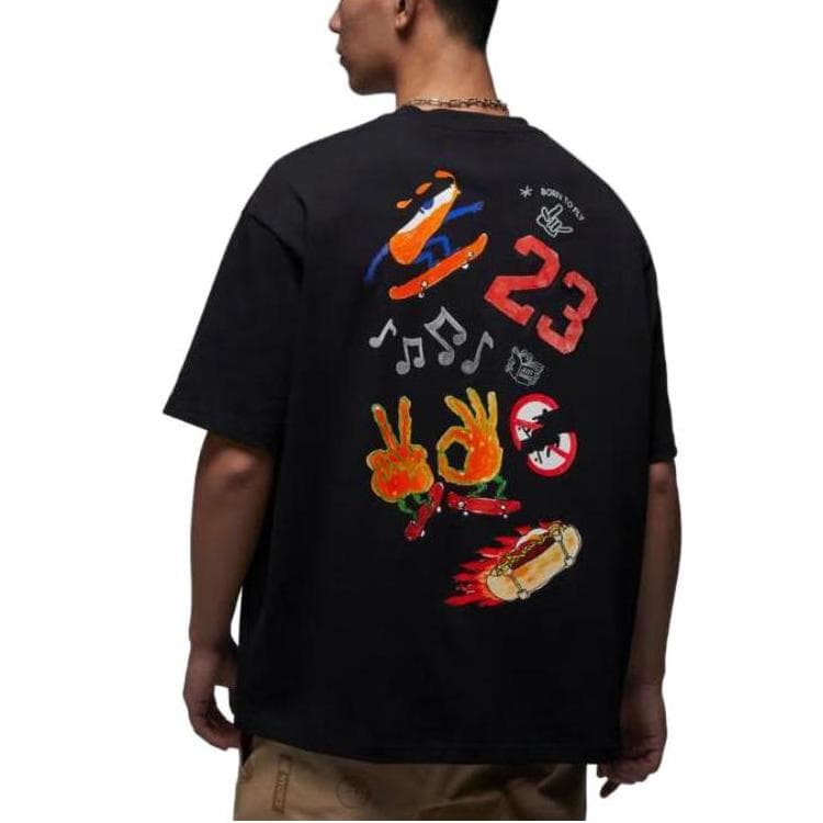 Футболка Jordan Logo T-Shirt Black - изображение 4