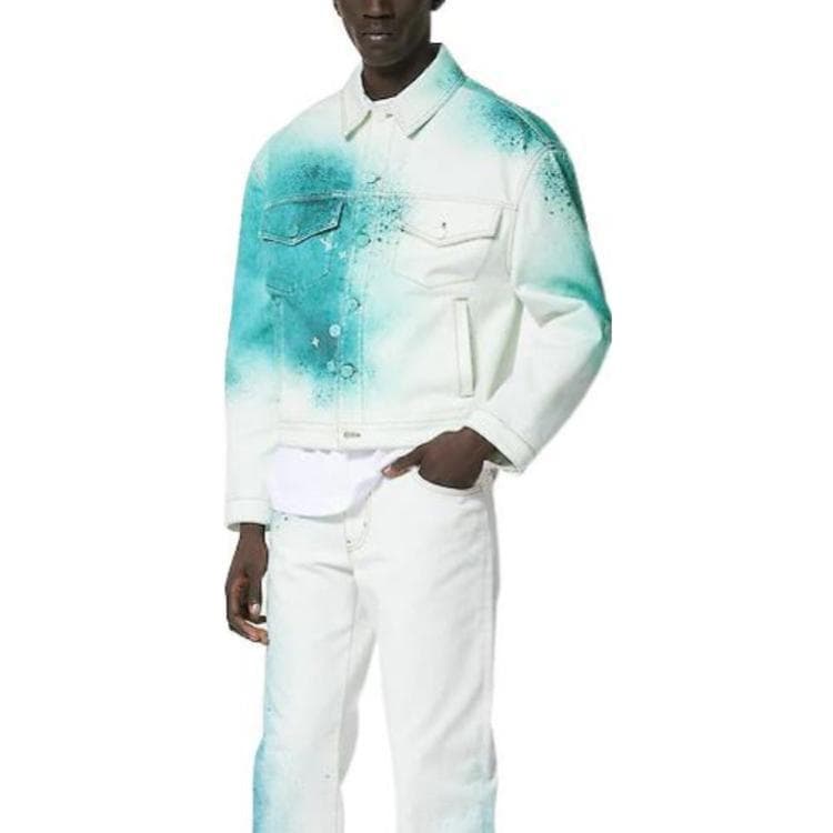 Джинсовая куртка Louis Vuitton SS23 Denim Jacket White - изображение 3