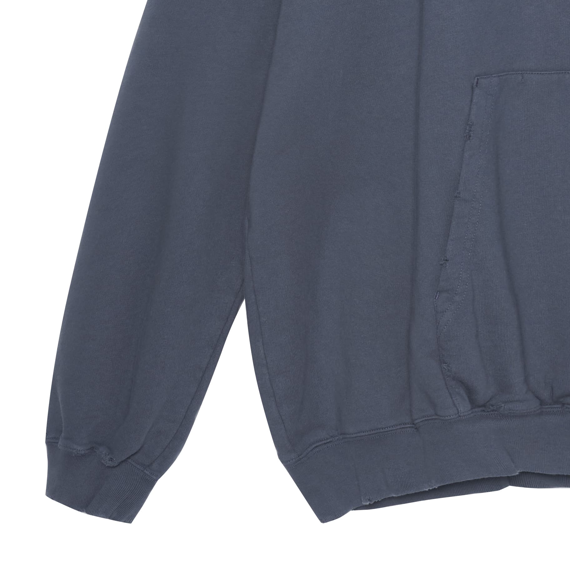 Худи Balenciaga SS23 Logo Hoodie Blue - изображение 5